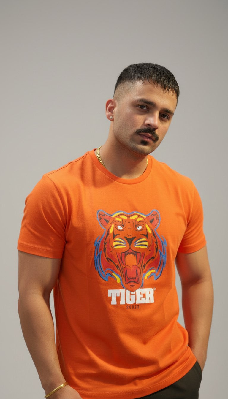 TFG TIGER SUMMER TSHIRTS (Orange)