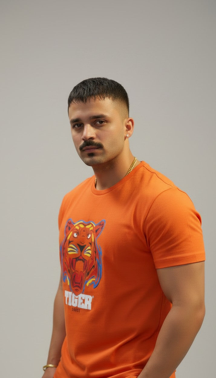 TFG TIGER SUMMER TSHIRTS (Orange)