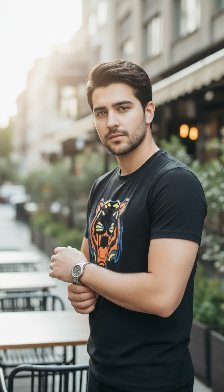 TFG TIGER SUMMER TSHIRTS (black)